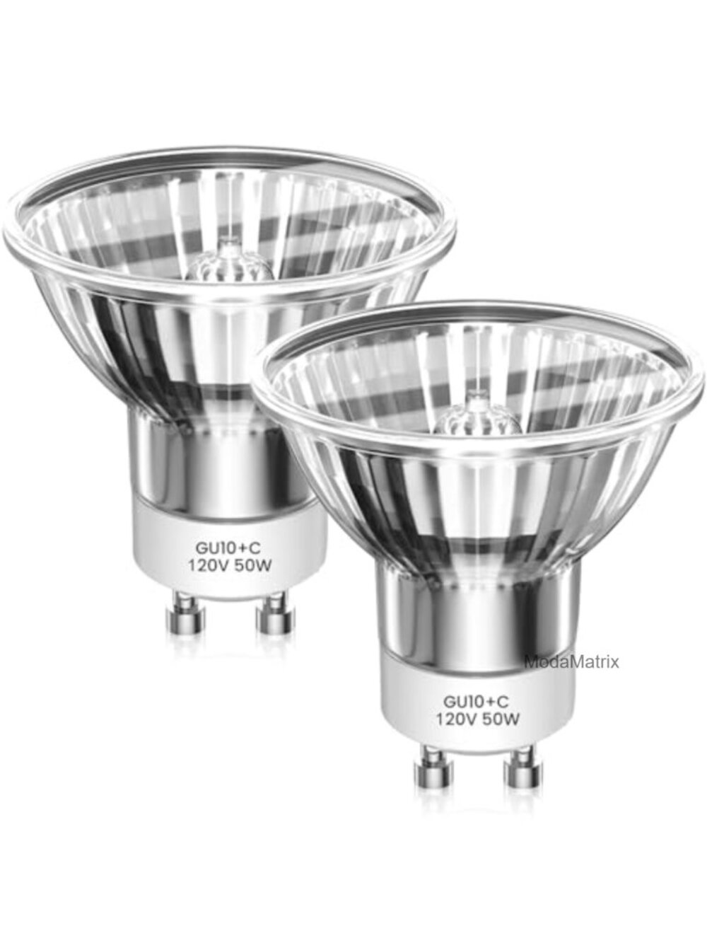GU10 Halogen Bulb 25W 120V Dimmable Range Hood Track Light 2-Pack